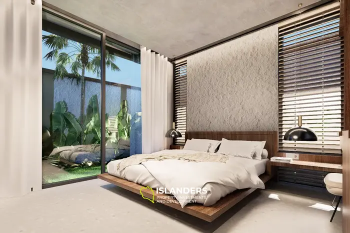 Impresionante villa de 2 habitaciones en venta en Bali, Tabanan con vista a la selva