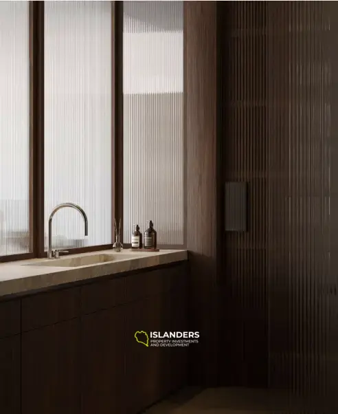 Encantador apartamento de 1 dormitorio en venta en Canggu, Bali con vista a la piscina