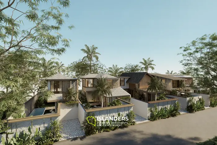 Impresionante villa de 2 habitaciones en venta en Bali, Tabanan con vista a la selva