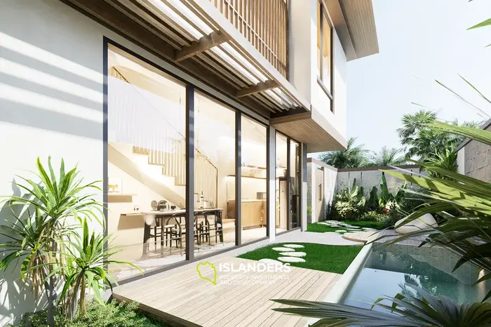 Impresionante villa de 2 habitaciones en venta en Bali, Tabanan con vista a la selva