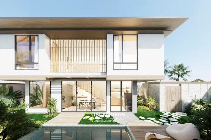 Impresionante villa de 2 habitaciones en venta en Bali, Tabanan con vista a la selva