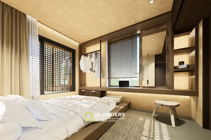 Impresionante villa de 2 habitaciones en venta en Bali, Tabanan con vista al mar