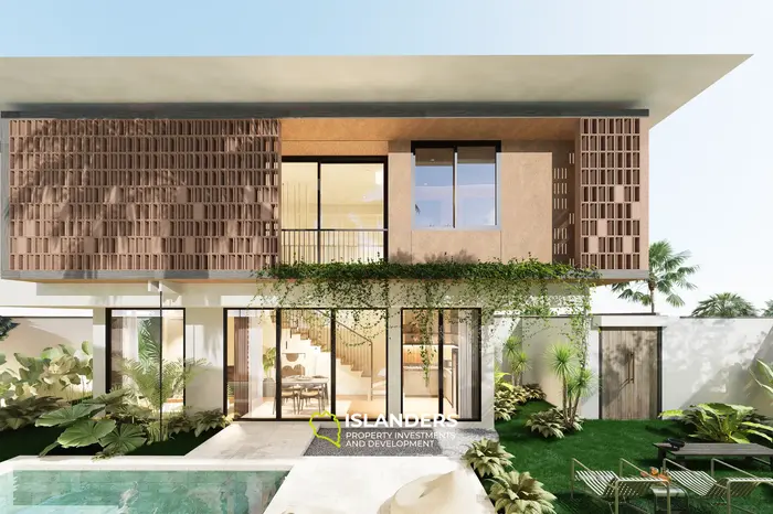 Impresionante villa de 2 habitaciones en venta en Bali, Tabanan con vista al mar