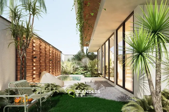 Impresionante villa de 2 habitaciones en venta en Bali, Tabanan con vista al mar