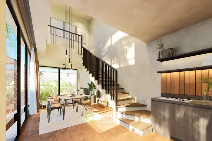 Impresionante villa de 2 habitaciones en venta en Bali, Tabanan con vista al mar