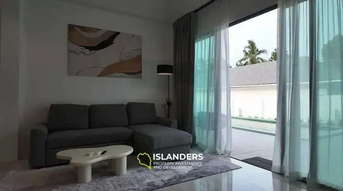 Удивительная вилла с 2 спальнями на продажу на Кох Пхангане с видом на горы