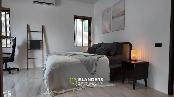 Удивительная вилла с 2 спальнями на продажу на Кох Пхангане с видом на горы