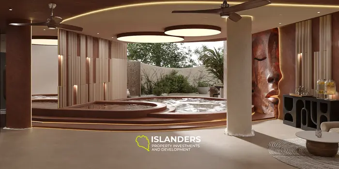 Stylish 1-Bedroom Nature View Apartment for Sale in Bali, Badung