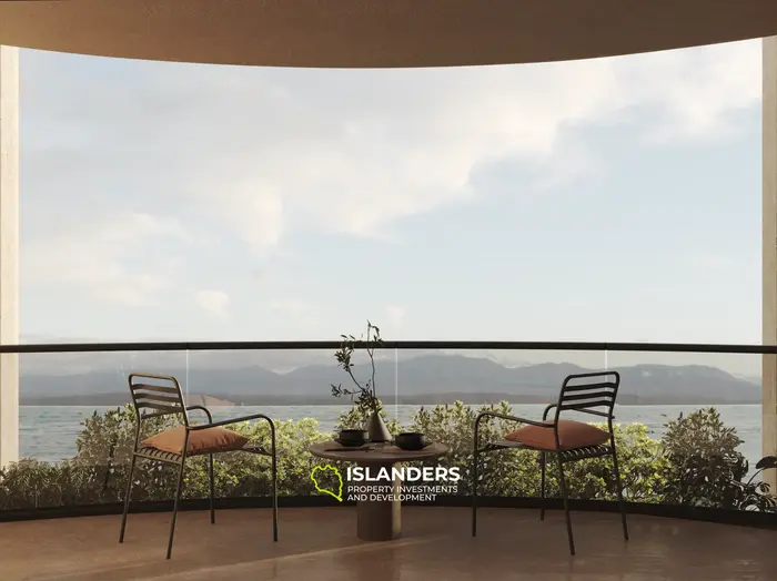 Stunning 1-Bedroom Sea View Apartment on 3rd Floor for Sale in Bali, Badung