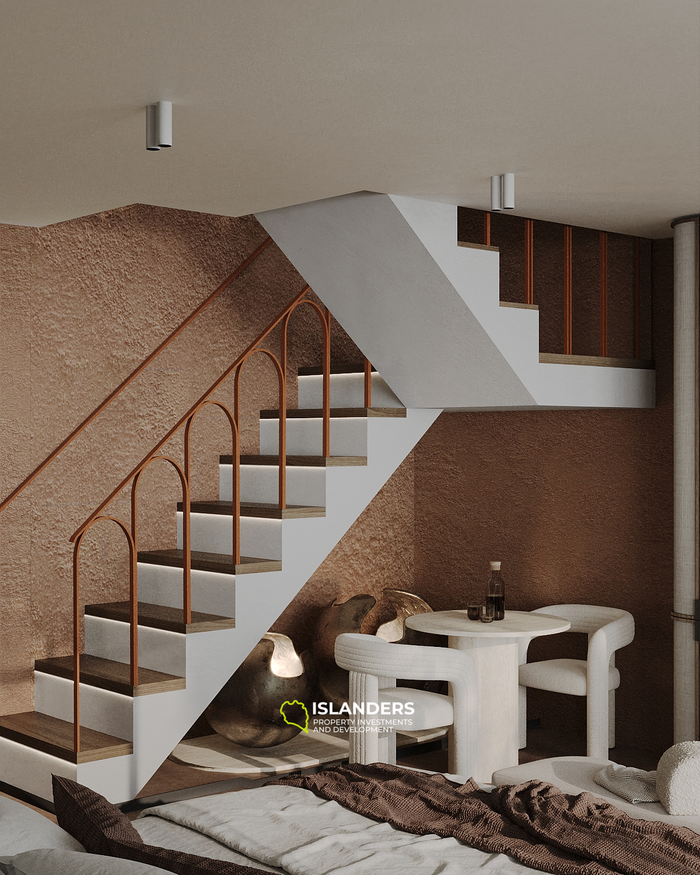 อพาร์ตเมนต์ 2 ห้องนอนแบบพรีเมียมสำหรับขายในบาหลีที่สวยงาม - วิวป่า