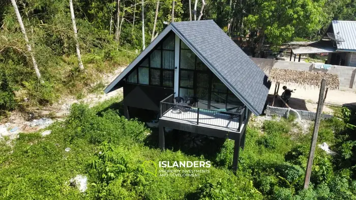 รีสอร์ทที่มีบ้าน 3 หลังพร้อมวิวที่น่าทึ่ง