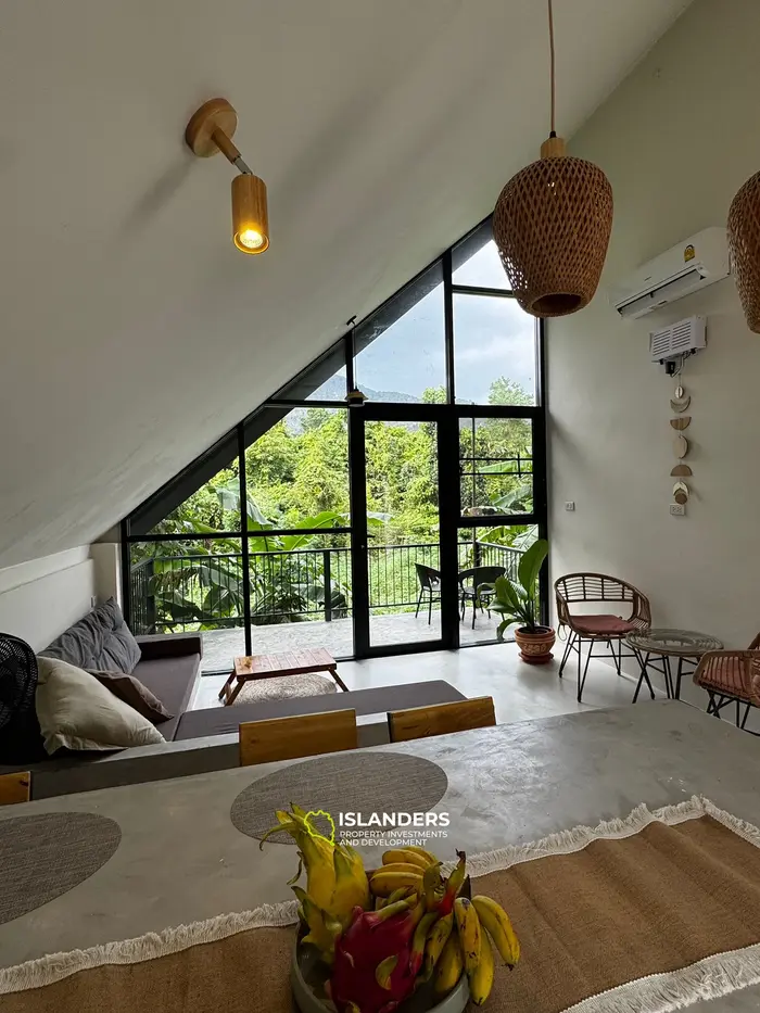 รีสอร์ทที่มีบ้าน 3 หลังพร้อมวิวที่น่าทึ่ง