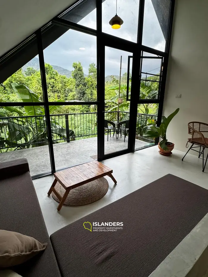 รีสอร์ทที่มีบ้าน 3 หลังพร้อมวิวที่น่าทึ่ง