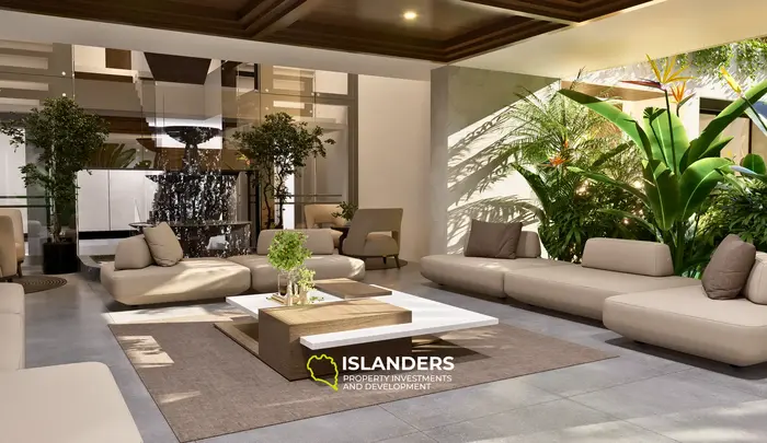 Apartamento de una habitación premium en venta en Bali - Impresionante vista a la piscina