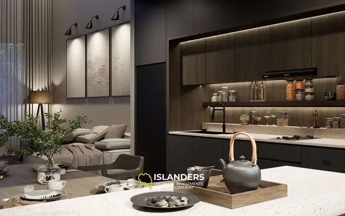 Casa adosada premium con vista al mar en venta en Bali, Badung, finalización en 2027