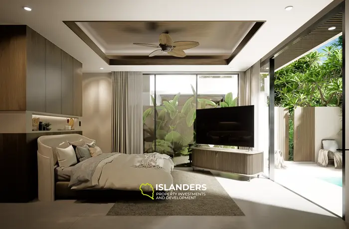 Impresionante villa de 2 habitaciones en venta en Bali, Badung - Construcción premium fuera de plano