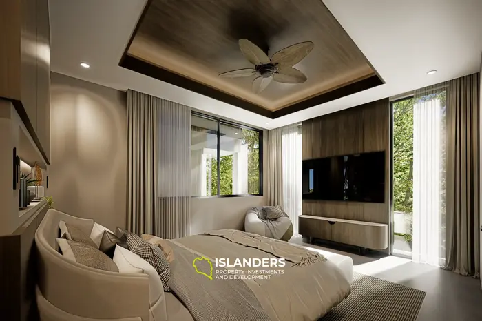 Impresionante villa de 2 habitaciones en venta en Bali, Badung - Construcción premium fuera de plano