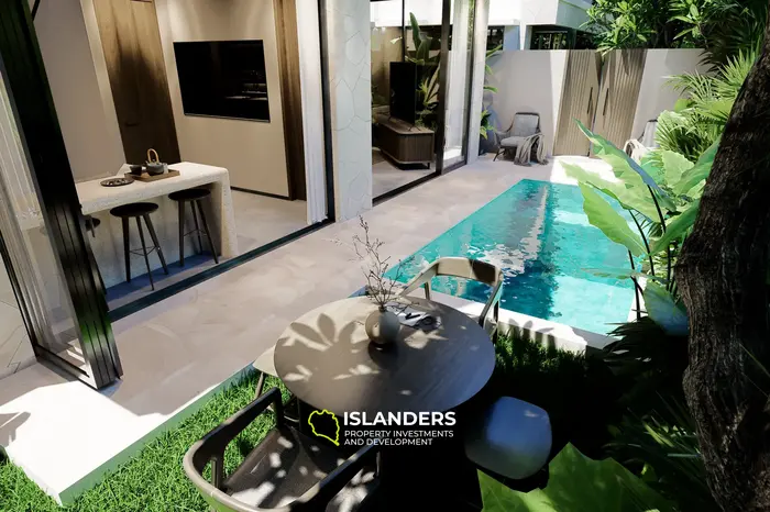 Impresionante villa de 2 habitaciones en venta en Bali, Badung - Construcción premium fuera de plano