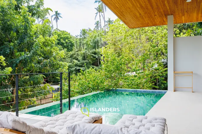 Exquisita villa de 3 habitaciones con vista al mar en venta en Koh Phangan, Chaloklum