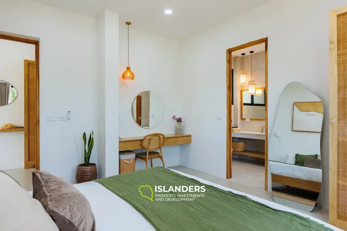 Exquisita villa de 3 habitaciones con vista al mar en venta en Koh Phangan, Chaloklum
