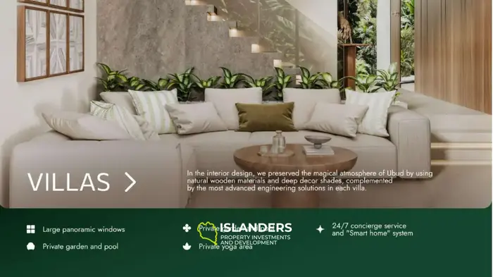 Villa 1 Kamar Tidur yang Menakjubkan Dijual di Ubud yang Indah, Bali