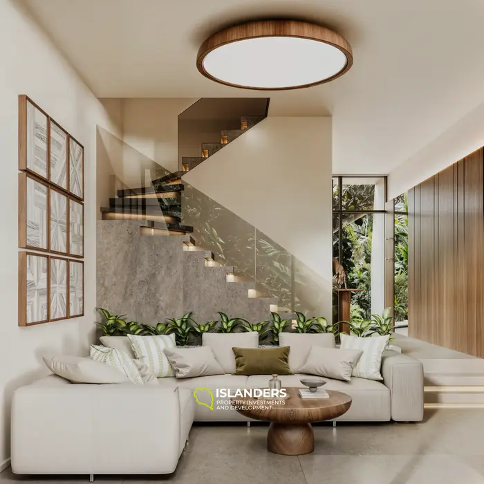 Vila Mewah 2 Kamar Tidur Dijual di Ubud, Bali dengan Pemandangan Taman