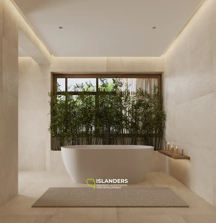 Luxurious 2-Bedroom Apartment Lease in Bingin Beach, Bali with Jungle View