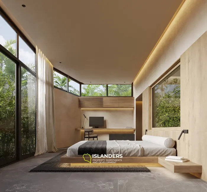 Luxurious 2-Bedroom Apartment Lease in Bingin Beach, Bali with Jungle View