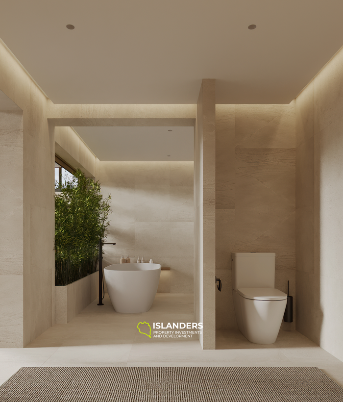 Luxurious 2-Bedroom Apartment Lease in Bingin Beach, Bali with Jungle View