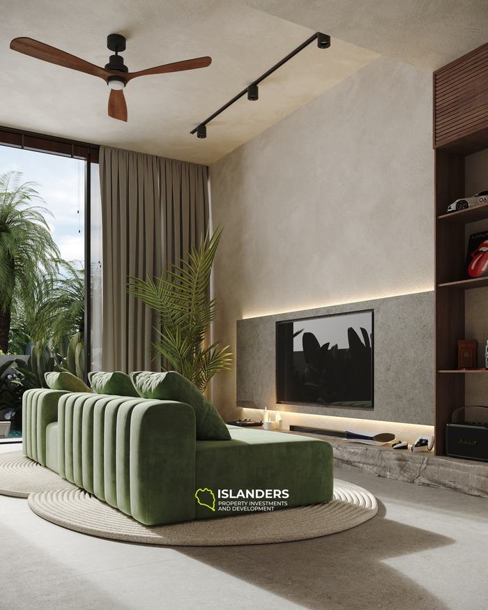 Beeindruckende 2-Zimmer-Villa zum Verkauf in Bali mit Dschungelblick