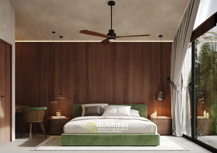 Beeindruckende 2-Zimmer-Villa zum Verkauf in Bali mit Dschungelblick