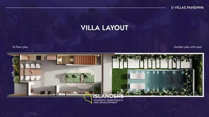 Beeindruckende 2-Zimmer-Villa zum Verkauf in Bali mit Dschungelblick