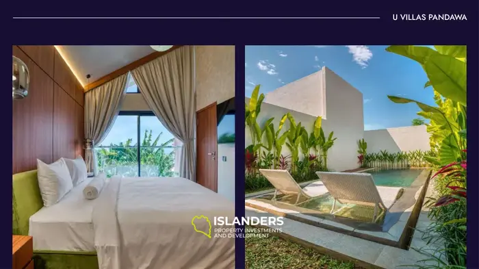 Beeindruckende 2-Zimmer-Villa zum Verkauf in Bali mit Dschungelblick