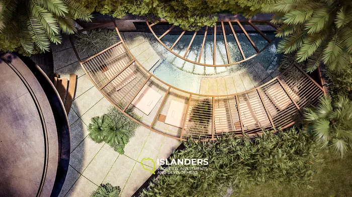 Villa de lujo de 3 habitaciones en venta en Bali, Tabanan - Construcción de alta calidad en plano.