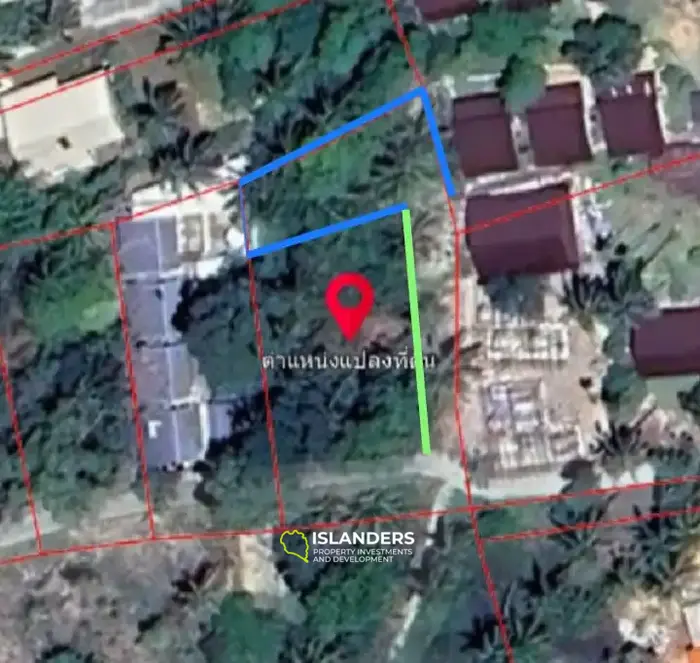 Well located 550 SqM plot - Srithanu 