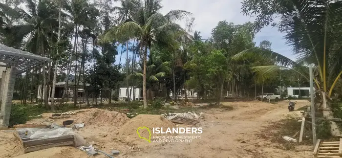 480 m2 plot flat land in Woktum
