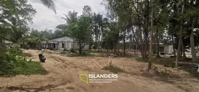 480 m2 plot flat land in Woktum