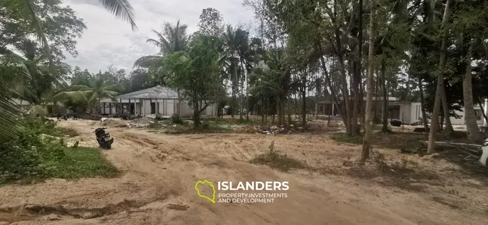 480 m2 plot flat land in Woktum