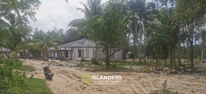 480 m2 plot flat land in Woktum