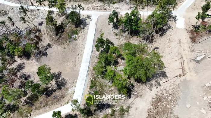 Premium Ocean View Land in Haad Yao (Plot MONET) — Infrastructure Ready, West cost