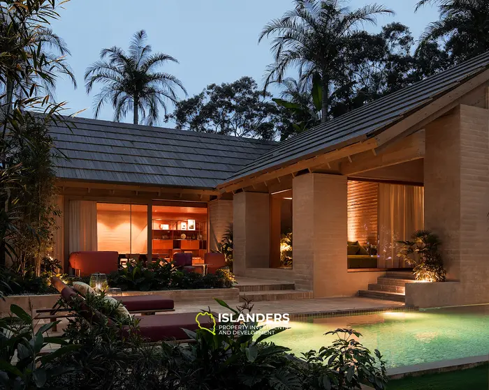 Luxurious 3-Bedroom Villa for Sale in Bali, Tabanan with Scenic Jungle Views