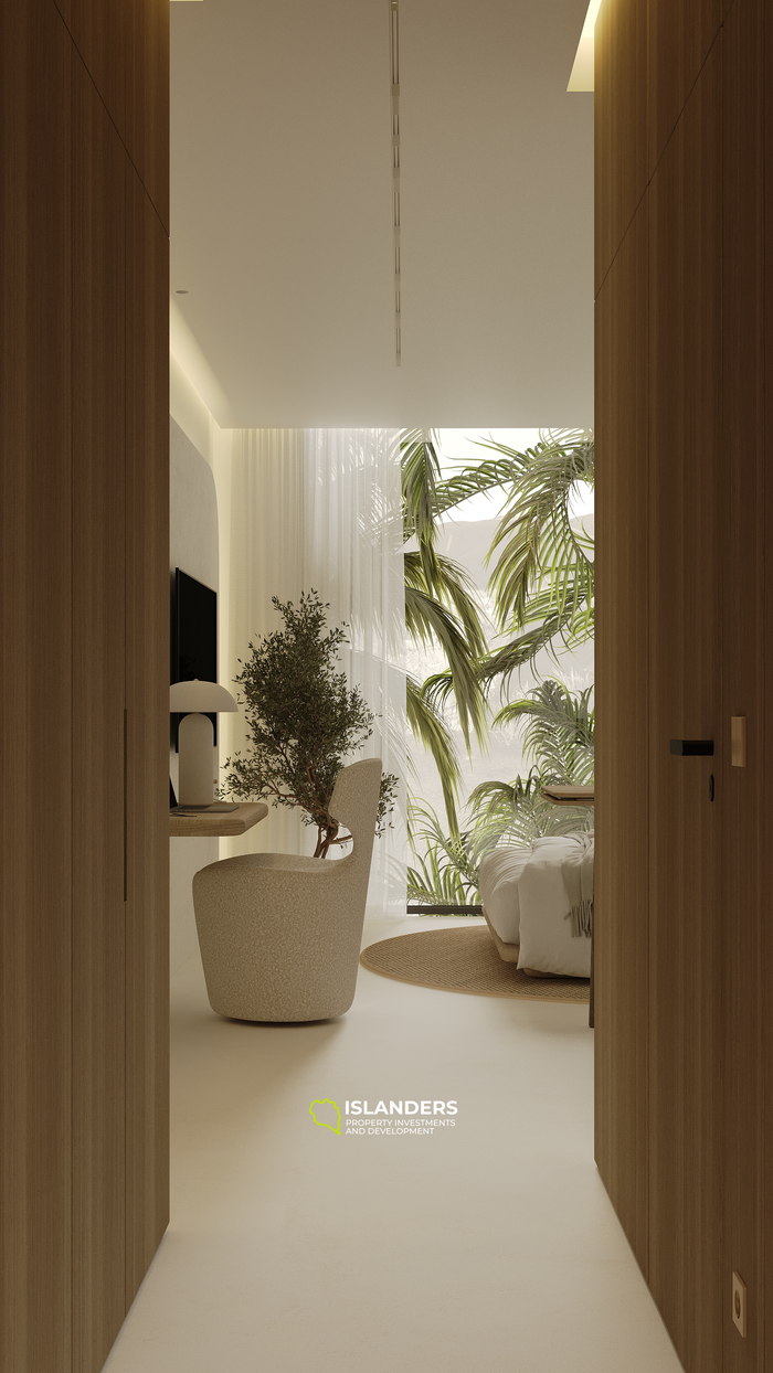 Charming 1-Bedroom Apartment for Sale in Bali, Kerobokan with City View