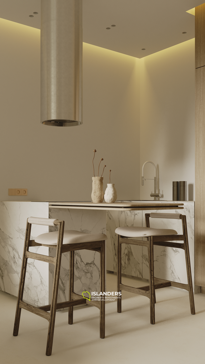 Charming 1-Bedroom Apartment for Sale in Bali, Kerobokan with City View