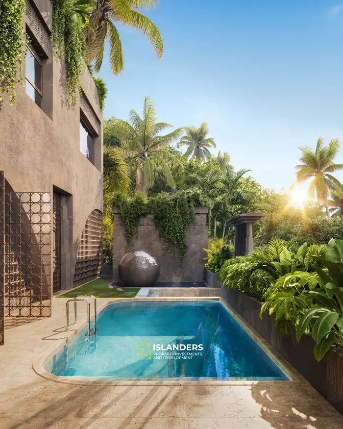 Premium 2-Bedroom Villa for Sale in Tabanan, Bali - Garden View
