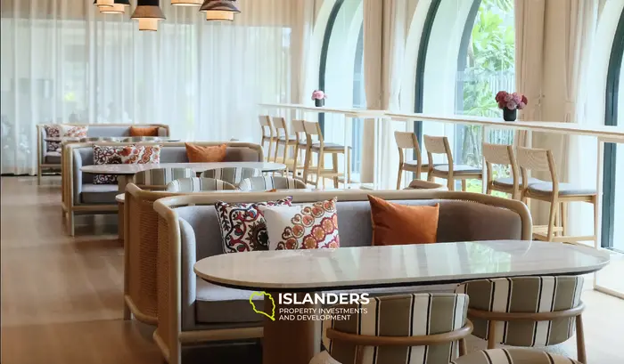 Stuning 1-Bedroom 50sqm 6th floor Beachfront condo for Sale in Bang Tao, Phuket