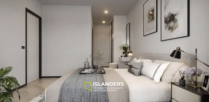 Stuning 1-Bedroom 50sqm 6th floor Beachfront condo for Sale in Bang Tao, Phuket