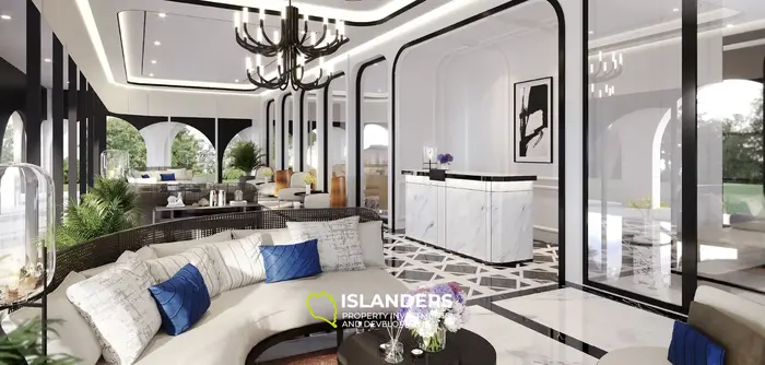 Stuning 1-Bedroom 50sqm 6th floor Beachfront condo for Sale in Bang Tao, Phuket