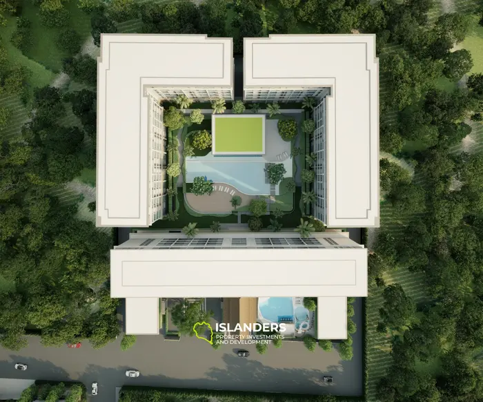 อพาร์ตเมนต์ 1 ห้องนอนสมัยใหม่ขายที่หาดบางเทาในภูเก็ต