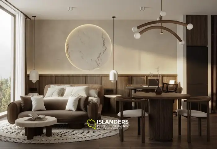 Appartement de luxe 2 chambres à vendre à 700 m de la plage de Nai Harn, Phuket