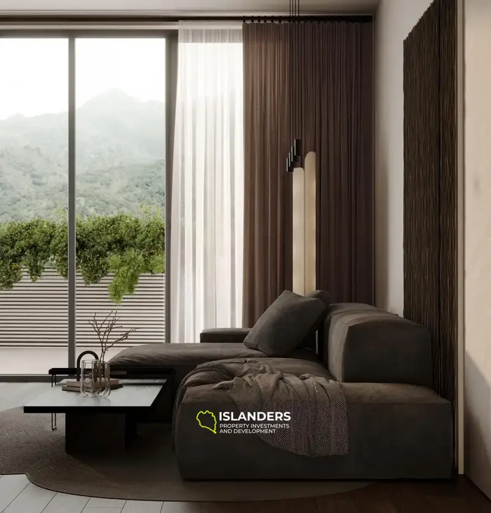 Appartement de luxe 2 chambres à vendre à 700 m de la plage de Nai Harn, Phuket